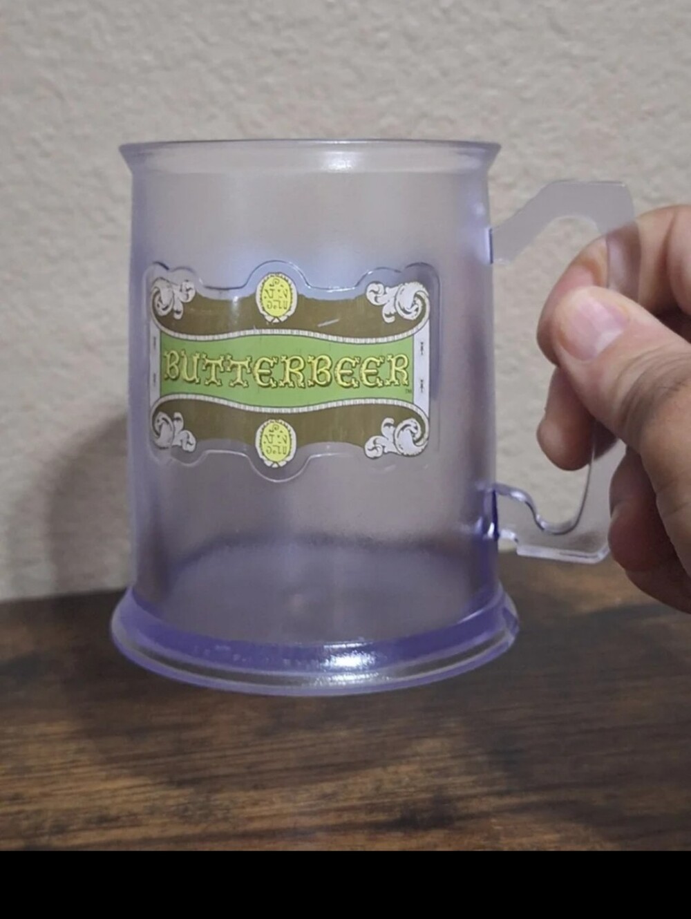 Wizarding World of Harry Potter Butterbeer Plastic 16 oz Mug (Universal Studios)